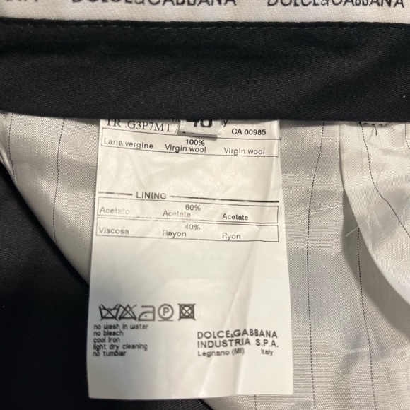 Dolce and Gabana woman’s 100% wool dress pants - Picture 5 of 6